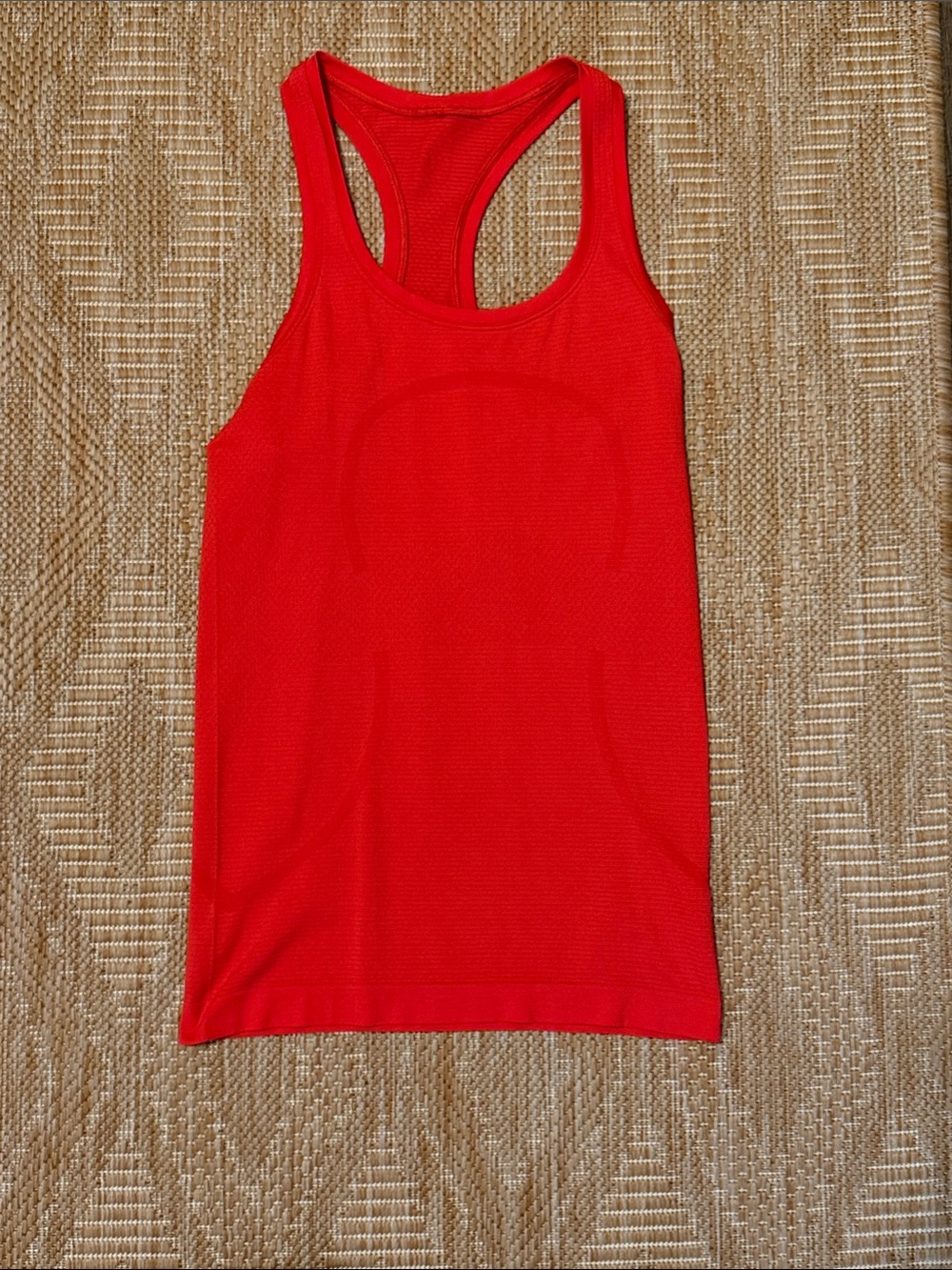 🍋lululemon athletica Racerback Performance Tank - Red Glow🍋